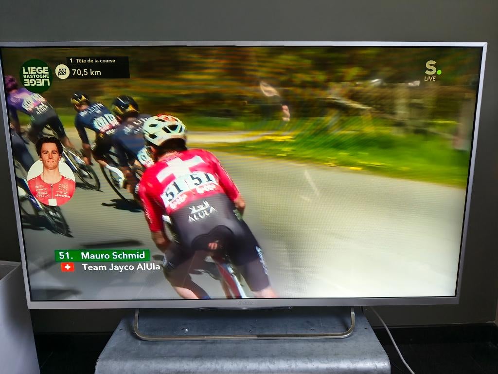 Televisie - Sony Bravia, TV, Hi-fi & Vidéo, LED, 120 Hz, Enlèvement, Utilisé