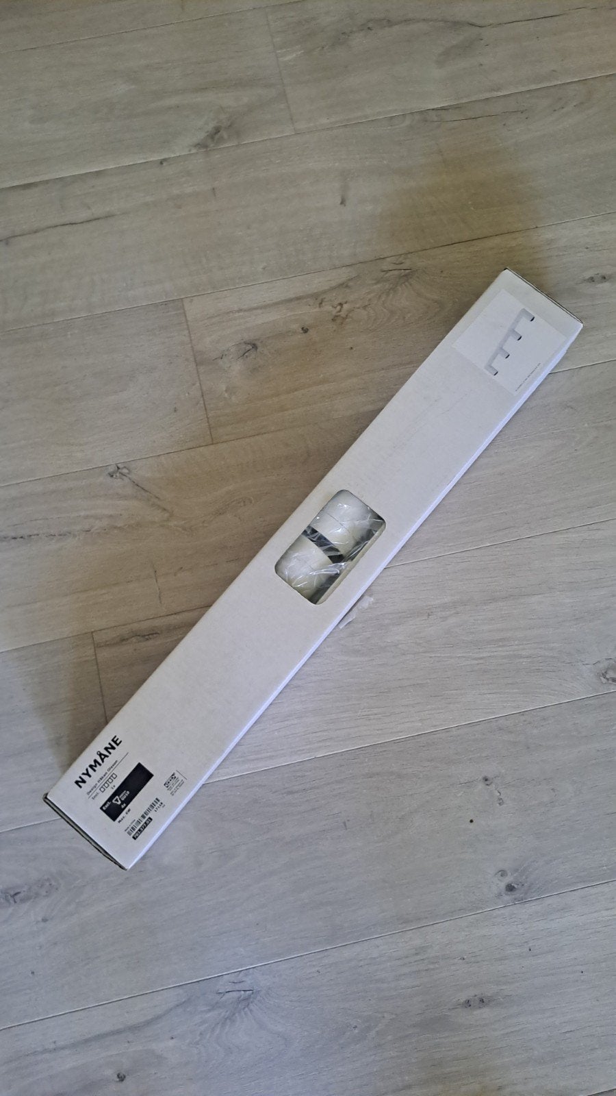 Plafonnier IKEA NYMÅNE 4 spots - blanc - dommages mineurs, Maison & Meubles, Lampes | Suspensions, Enlèvement ou Envoi, Comme neuf