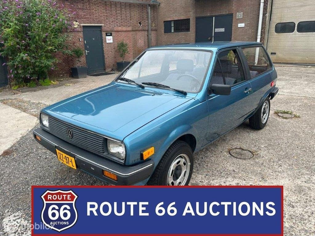 Volkswagen Polo 86C Steilheck USA Prototype | 1981 | Route 6, Auto's, Volkswagen, Zwart, Bedrijf, Handgeschakeld