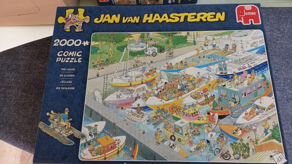 Puzzel jan van haasteren, Enlèvement