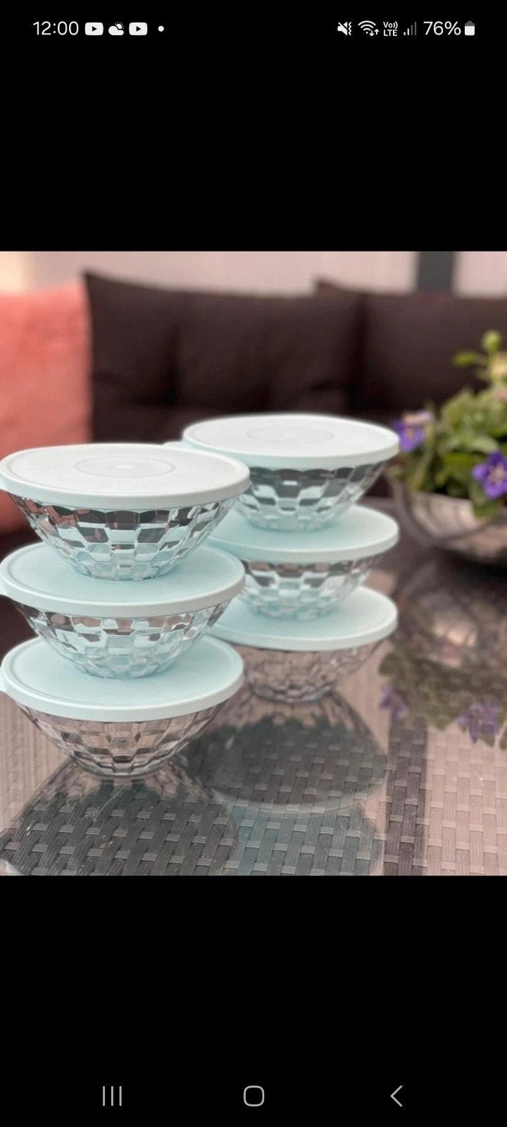 nieuwe prisma kommen set van tupperware, Huis en Inrichting, Keuken | Tupperware, Ophalen of Verzenden, Nieuw