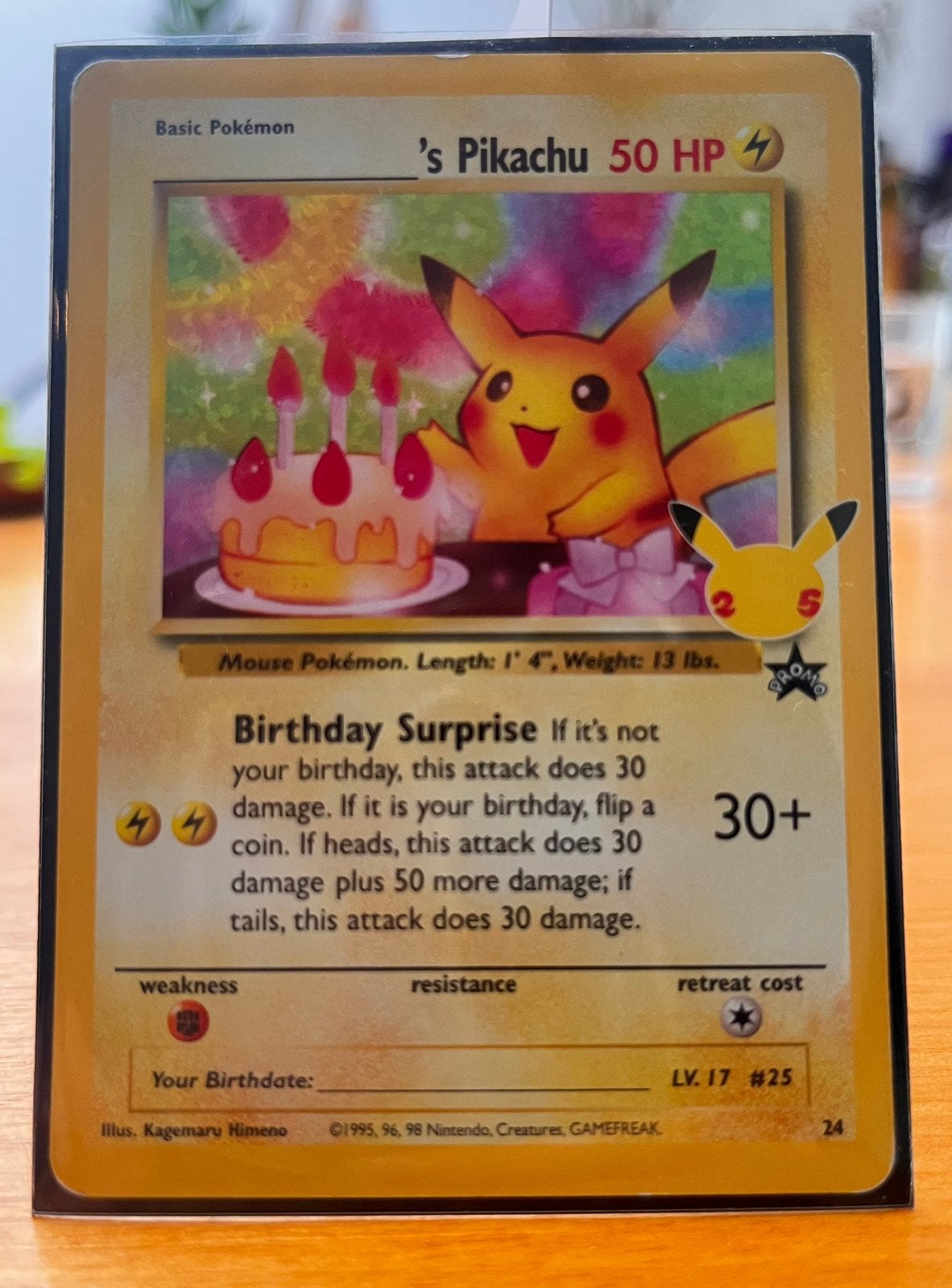 Pokemon ‘s Pikachu 24, Ophalen of Verzenden, Zo goed als nieuw