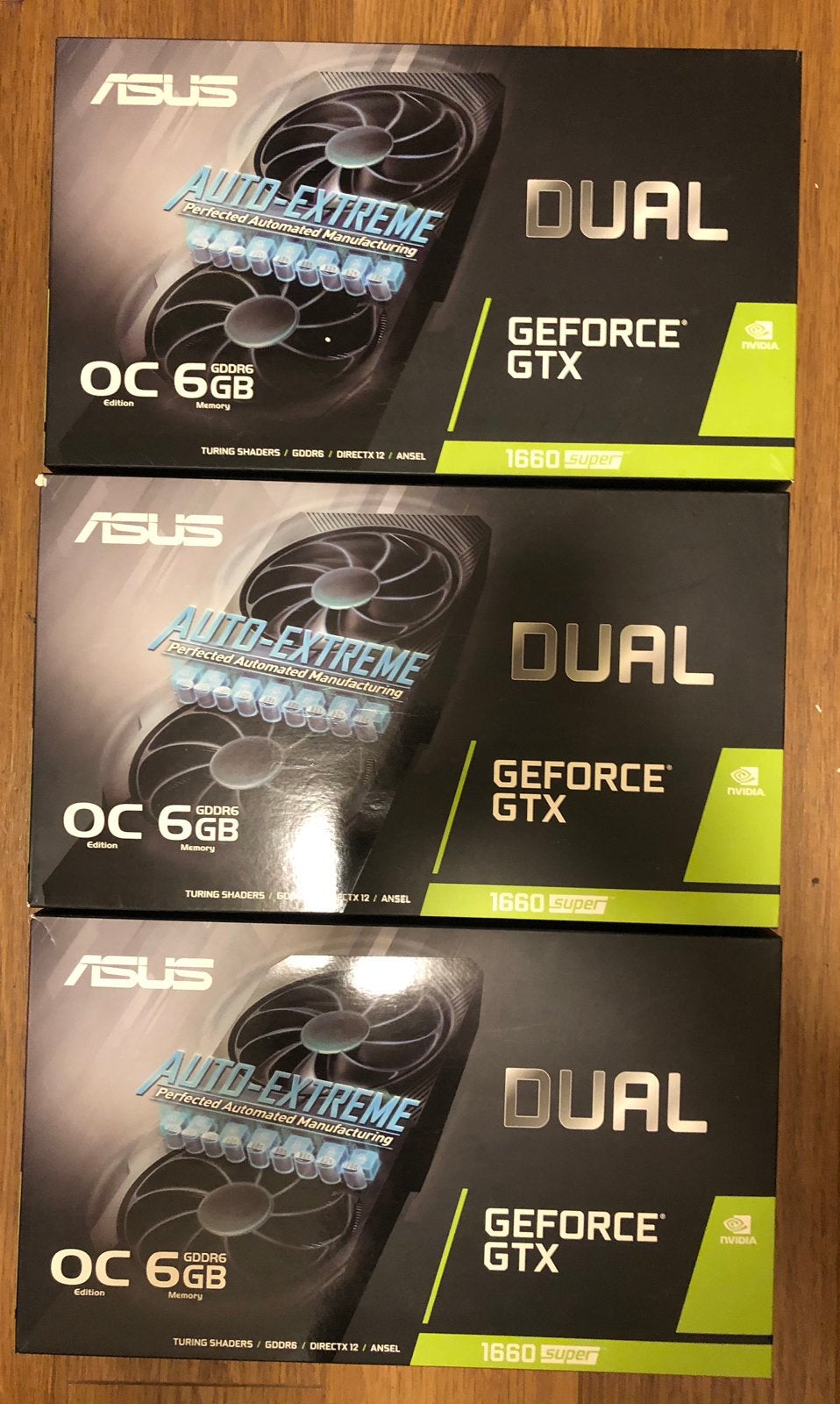 Lot de 3 Cartes graphiques GeForce 1660 super extrême, Enlèvement, Comme neuf