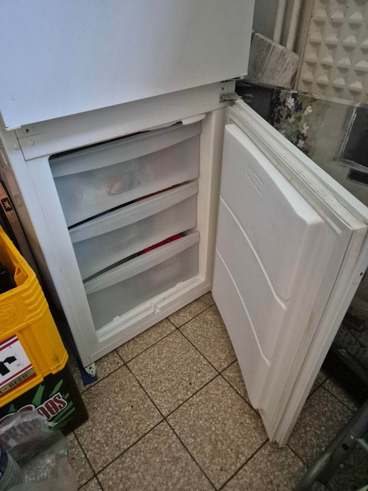 frigo congélateur, Ophalen, Gebruikt, Tussenbouw, Vrieskast