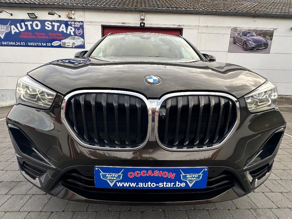 BMW X1 1.5iA sDrive LEDEREN GPS TOI PANO EURO 6 d volledig, Auto's, Achterwielaandrijving, Bruin, Leder, Bedrijf