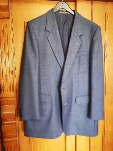 Blauwe blazer L, Kleding | Heren, Kostuums en vesten, Ophalen of Verzenden