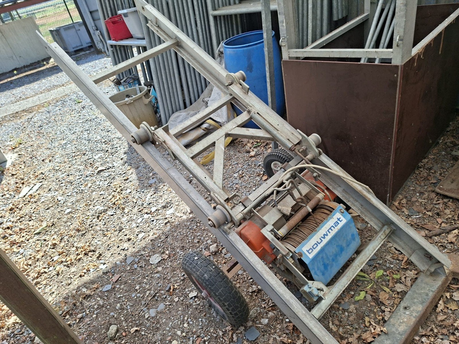 Ladderlift Bouwmat 16m 220v, Enlèvement, Utilisé