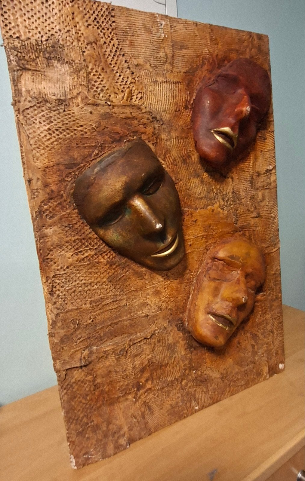 UNIEK TOPSTUK: Handgemaakt MM Kunstwerk "Vette Dinsdag", Ophalen, 1950 - 1999, Mythologie, Gravure