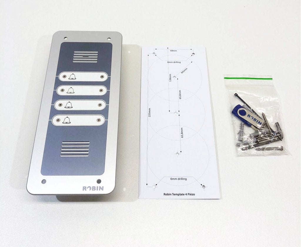 ROBIN COMPACT SIP INBOUW INTERCOM  (zonder inbouwbak)