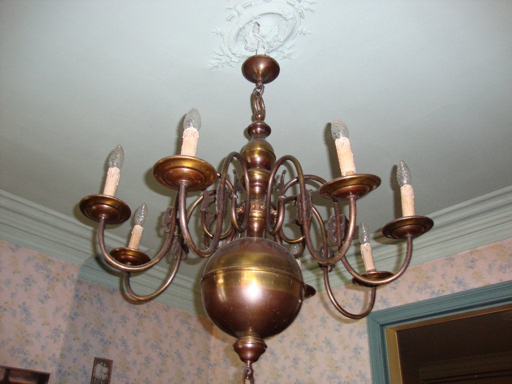 lustre ancien, Enlèvement, Utilisé, Métal, Retro