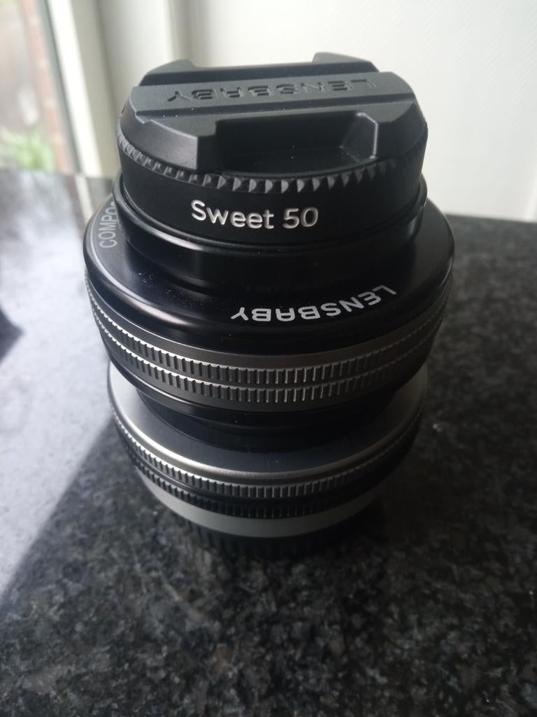 (Fuji X) Lensbaby Composer Pro II met Sweet 50 mm, Audio, Tv en Foto, Foto | Lenzen en Objectieven, Ophalen