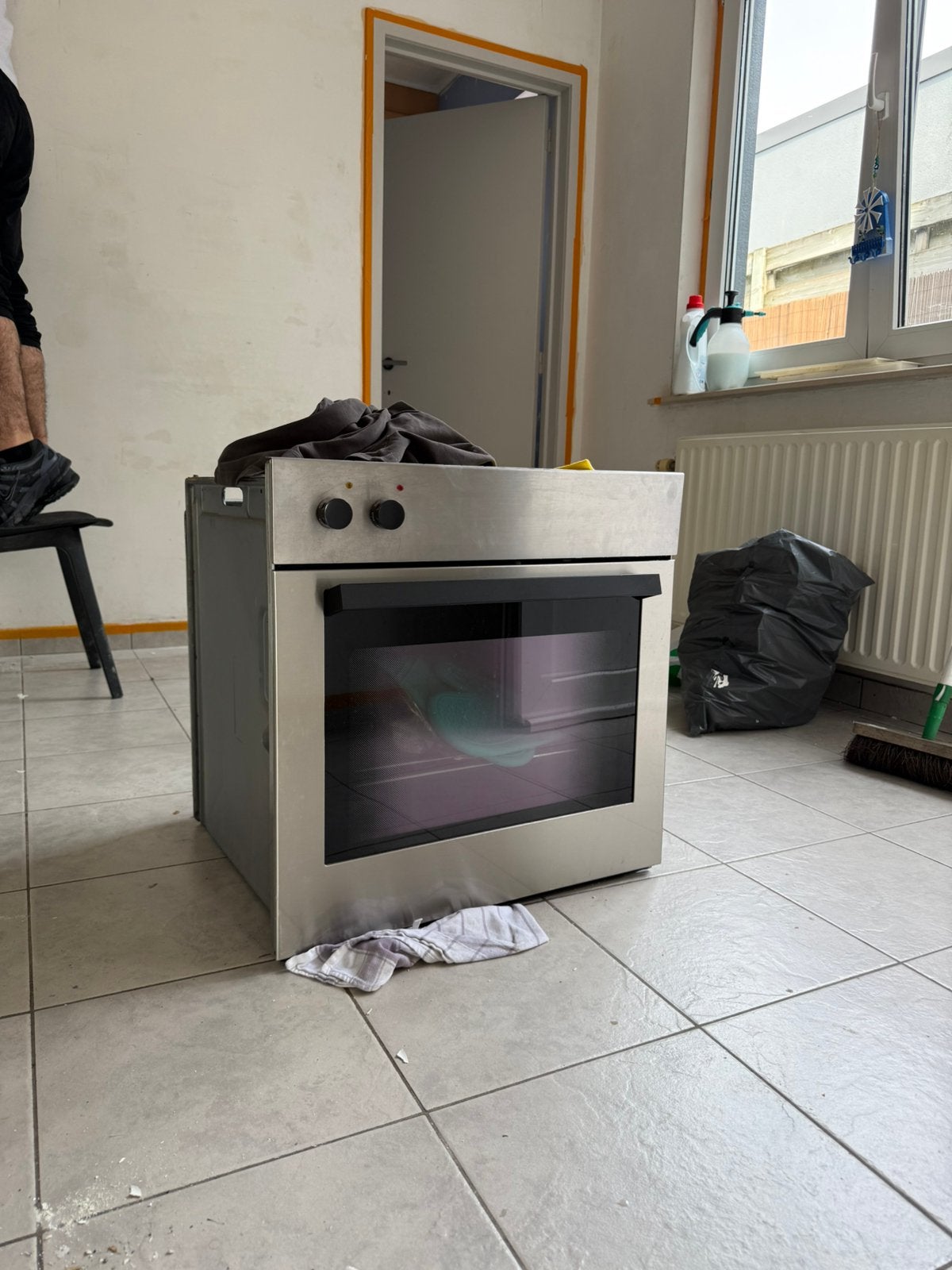 Oven te koop, Elektronische apparatuur, Ovens, Gebruikt, Zanussi, Ophalen of Verzenden, Heteluchtoven