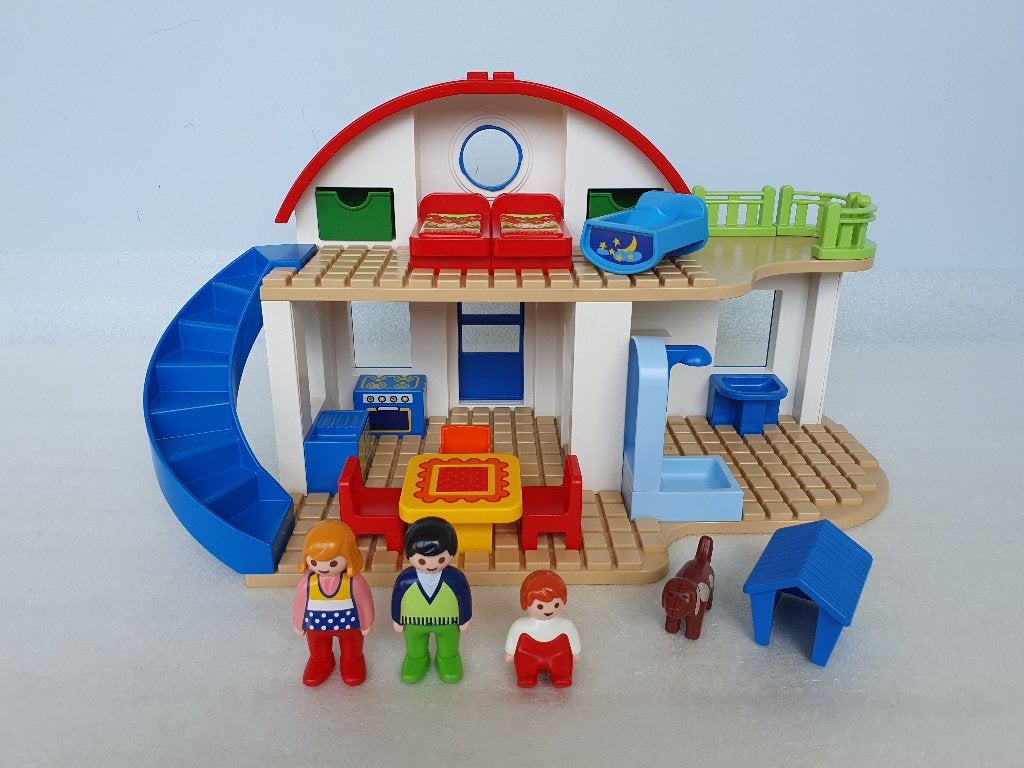 Playmobil 123 6784: Woonhuis, Enfants & Bébés, Jouets | Playmobil, Enlèvement ou Envoi, Bâtiment, 1.2.3, Kit complet