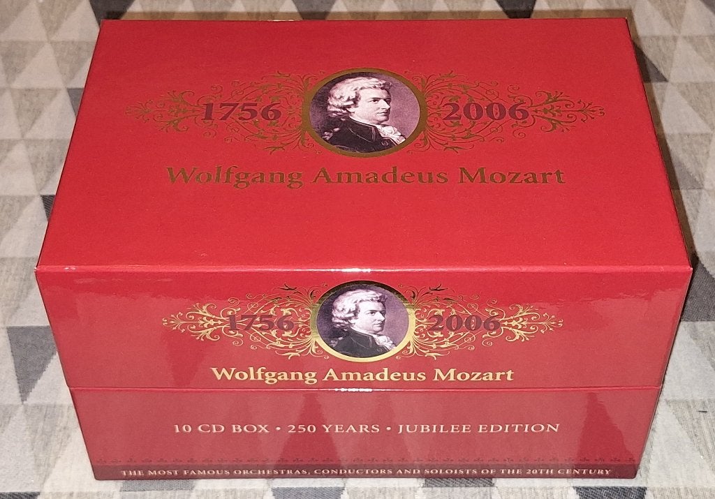 Mozart 10 CD  Box Jubilee Edition, Boxset, Mozart, Ophalen of Verzenden, Zo goed als nieuw