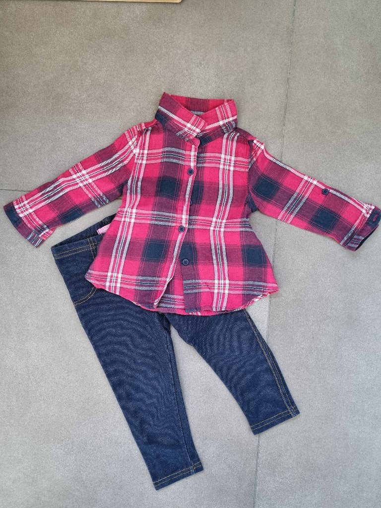 meisjeskleding, Kinderen en Baby's, Ophalen, Gebruikt, Meisje, Setje