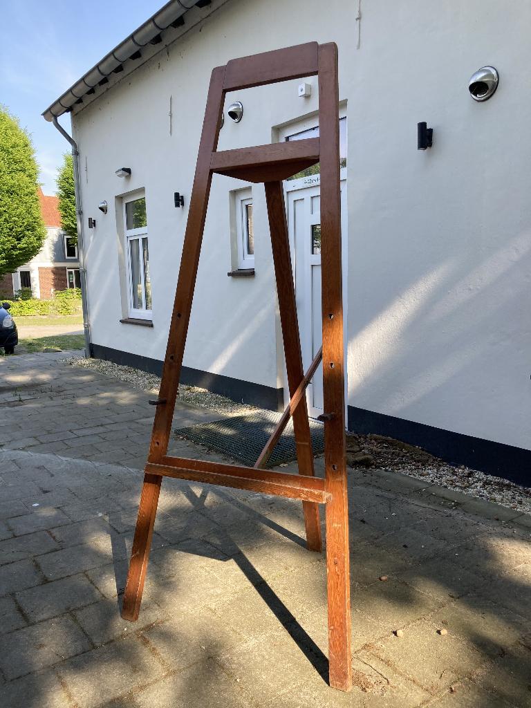 Grote schildersezel / presentatie-ezel, Hobby en Vrije tijd, Schilderen, Gebruikt, Ezel, Ophalen