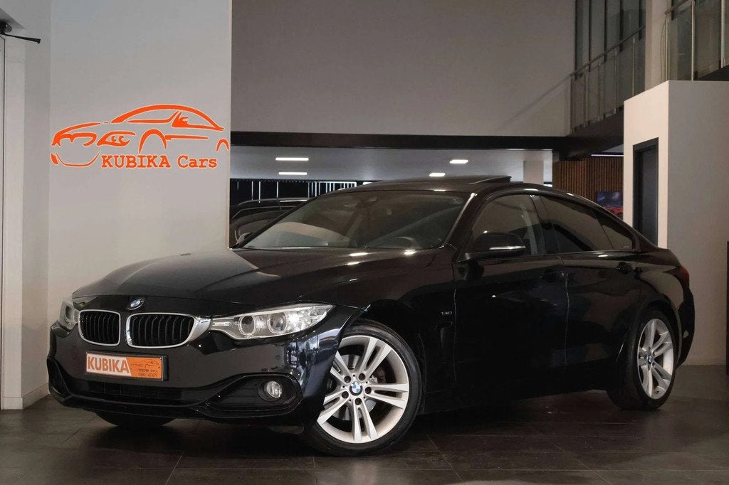 BMW 4 Serie 420 Gran Coupé 420 dA CruiseC ParkS ZetelV Gara, Automaat, Stof, 4 cilinders, Zwart