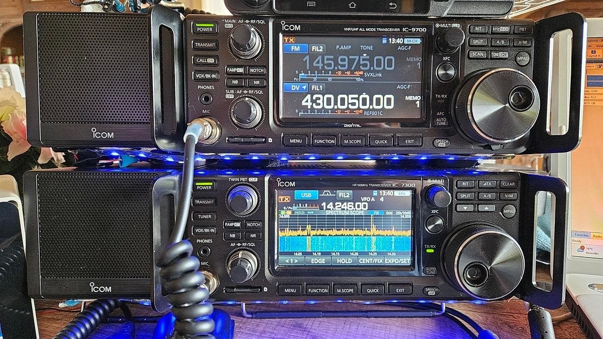 Icom 7300 € 9700 met opties,nieuwstaat !!!, Télécoms, Enlèvement ou Envoi