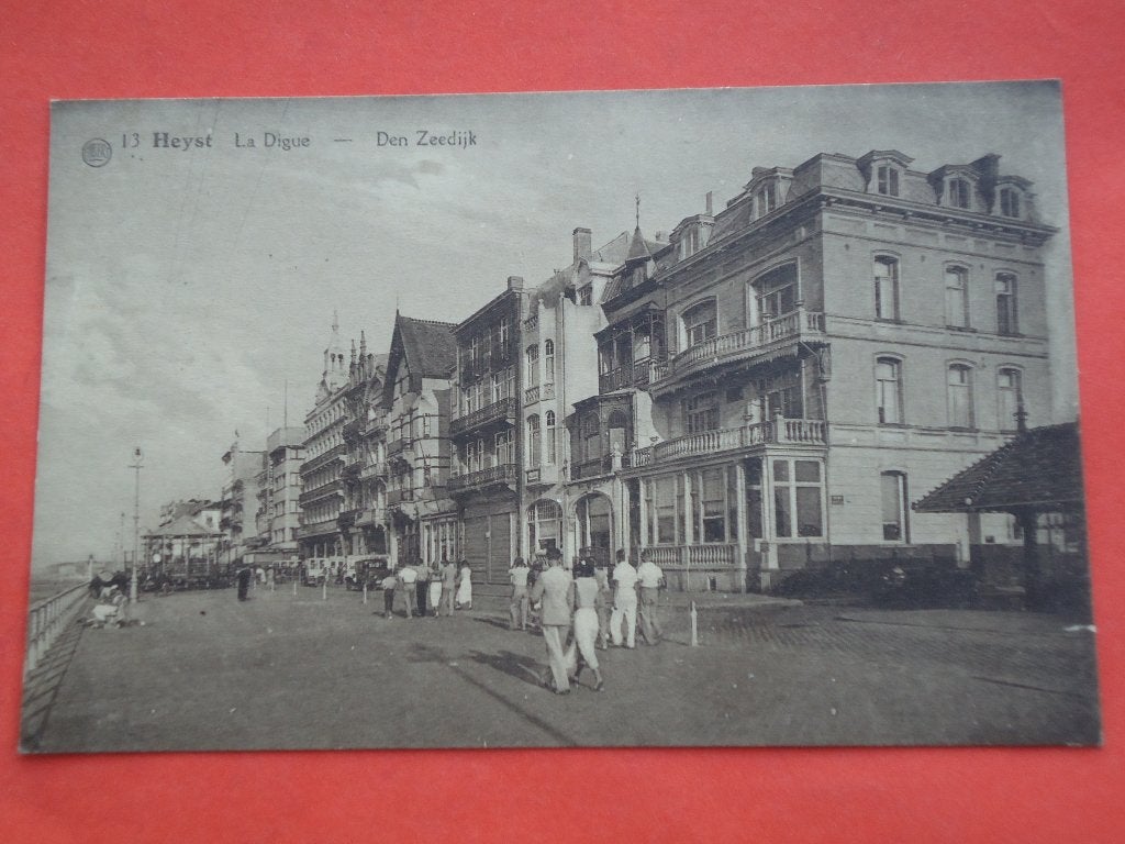 Heyst s/ Mer Den Zeedijk - La Digue, Envoi, 1920 à 1940, Affranchie, Flandre Occidentale