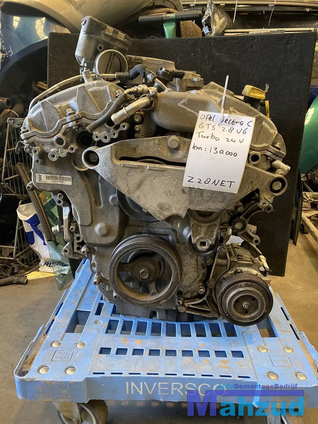 OPEL Vectra C GTS 2.8 24V V6 TURBO MOTORBLOK Z28NET, Gebruikt, Opel Automobile GmbH, Kontakt@opel-infoservice.de, Opel