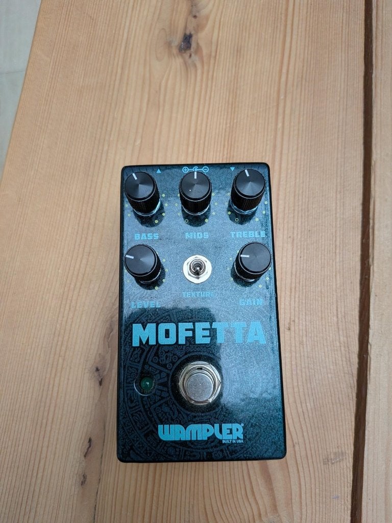 Wampler Mofetta, Ophalen of Verzenden, Zo goed als nieuw, Distortion, Overdrive of Fuzz