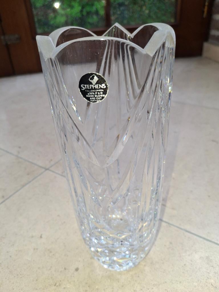 Vaas, Ophalen, Wit, Minder dan 50 cm, Glas