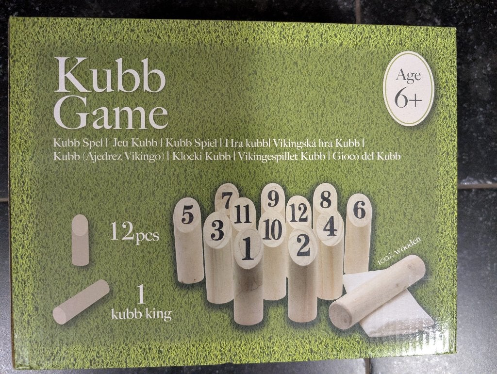 Kubb (houten spel voor buiten), Ophalen of Verzenden, Nieuw