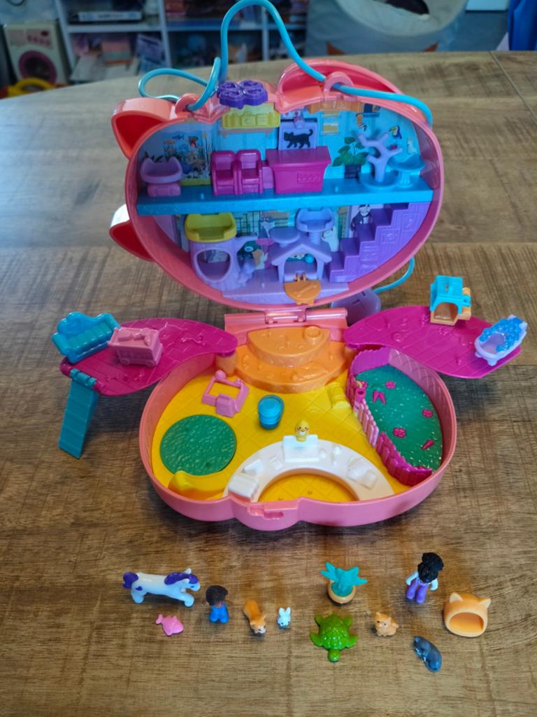 Polly Pocket - Shani de Knuffelkat tas, Ophalen of Verzenden