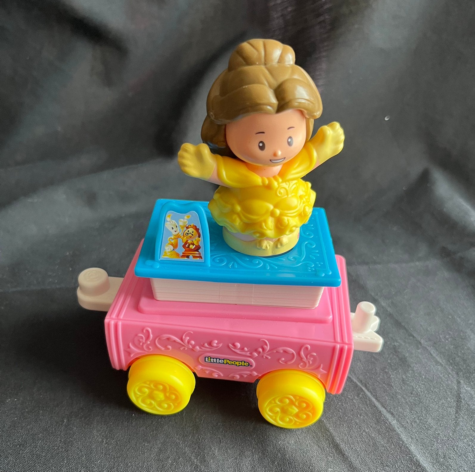 Little People | Disney | Prinses Belle | Praalwagen | Float, Ophalen of Verzenden, Zo goed als nieuw
