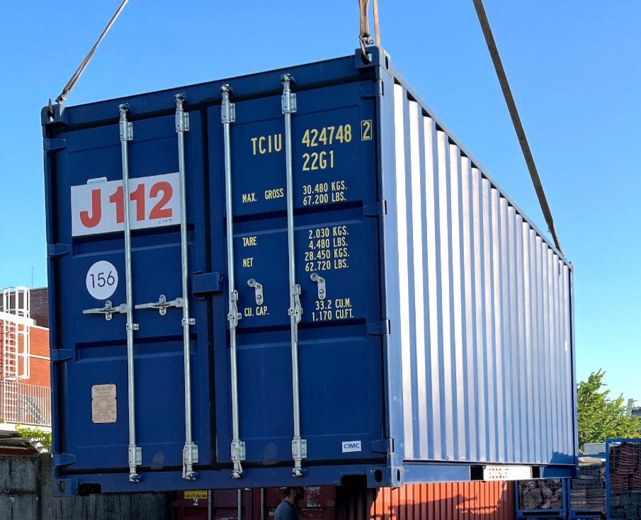 Mooie 20ft container, Doe-het-zelf en Bouw, Containers, Ophalen