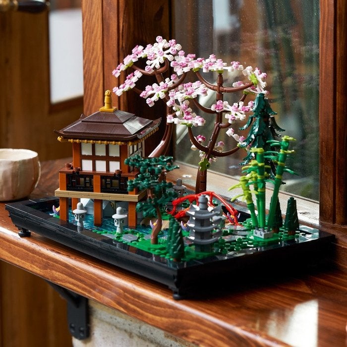 LEGO Jardin Tranquille 10315, Kinderen en Baby's, Speelgoed | Duplo en Lego, Zo goed als nieuw, Lego, Complete set, Compleet, LEGOLAND