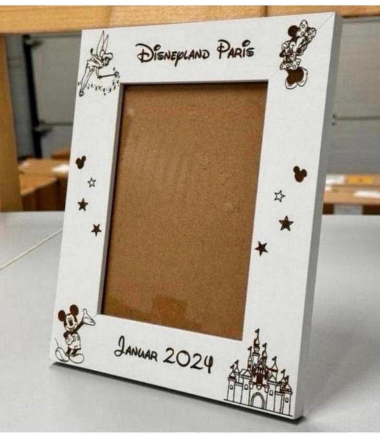 Cadre photo Disneyland Paris Paris janvier 2024, Enlèvement ou Envoi, Neuf, Blanc