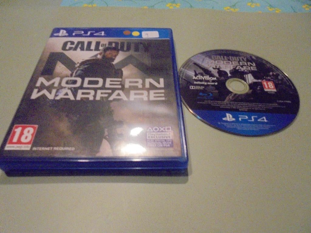 Playstation 4 Call of duty Modern Warfare (orig), Consoles de jeu & Jeux vidéo, Jeux | Sony PlayStation 4, 2 joueurs, À partir de 18 ans