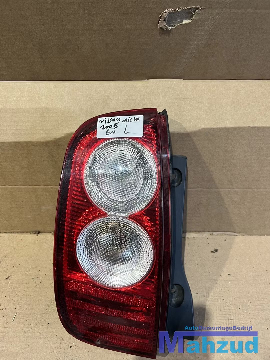 NISSAN MICRA 3 K12 links achterlicht left backlight UK ENGEL, Nissan Motor Co., Ltd., Takashima 1-chome 1-1
220-8686  Yokohama