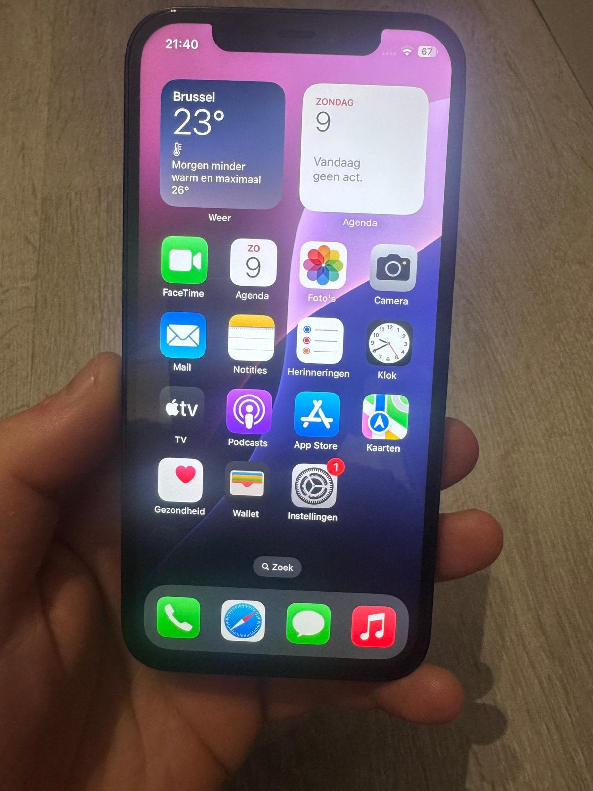 IPhone 12 64GB! Nieuwstaat, Telecommunicatie, Mobiele telefoons | Apple iPhone, Ophalen of Verzenden, Zo goed als nieuw, IPhone 12