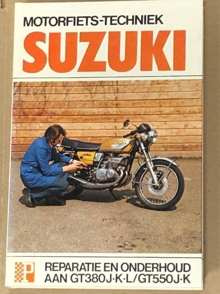 werkplaatshandboek SUZUKI GT380 GT550 1972-1974 NIEUW & NL, Motoren, Ophalen of Verzenden, Suzuki