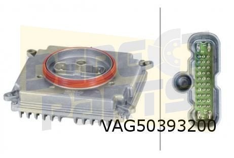 Audi (10/14-) power module LED dimlicht / grootlicht (Hella), Auto-onderdelen, Verlichting, Audi, -, -, Nieuw