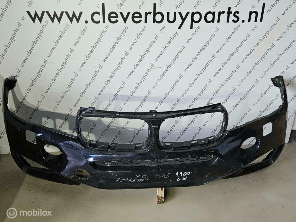 Voorbumper origineel BMW X6 G06 ('19->) 51118056492, Gebruikt, Voor, Ophalen of Verzenden, Bumper