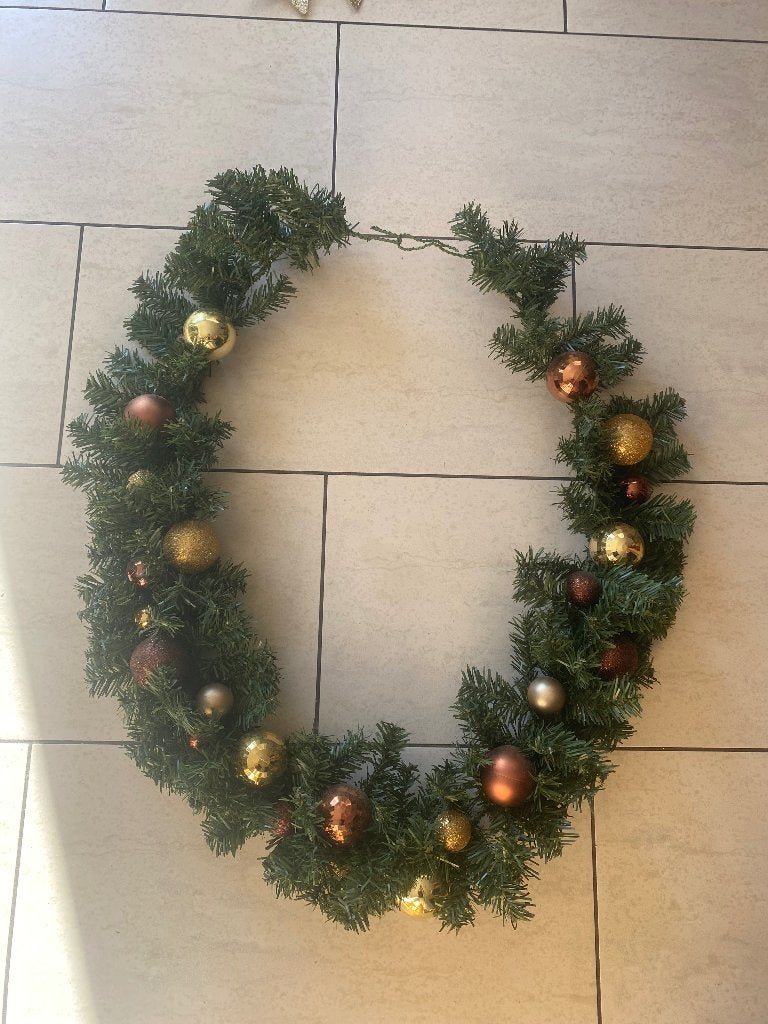 Kerstkrans voor paarden