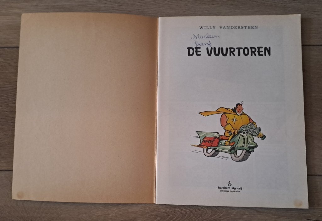 46 - Jerom - De Vuurtoren, Boeken, Gelezen, Willy Vandersteen, Eén stripboek, Ophalen of Verzenden