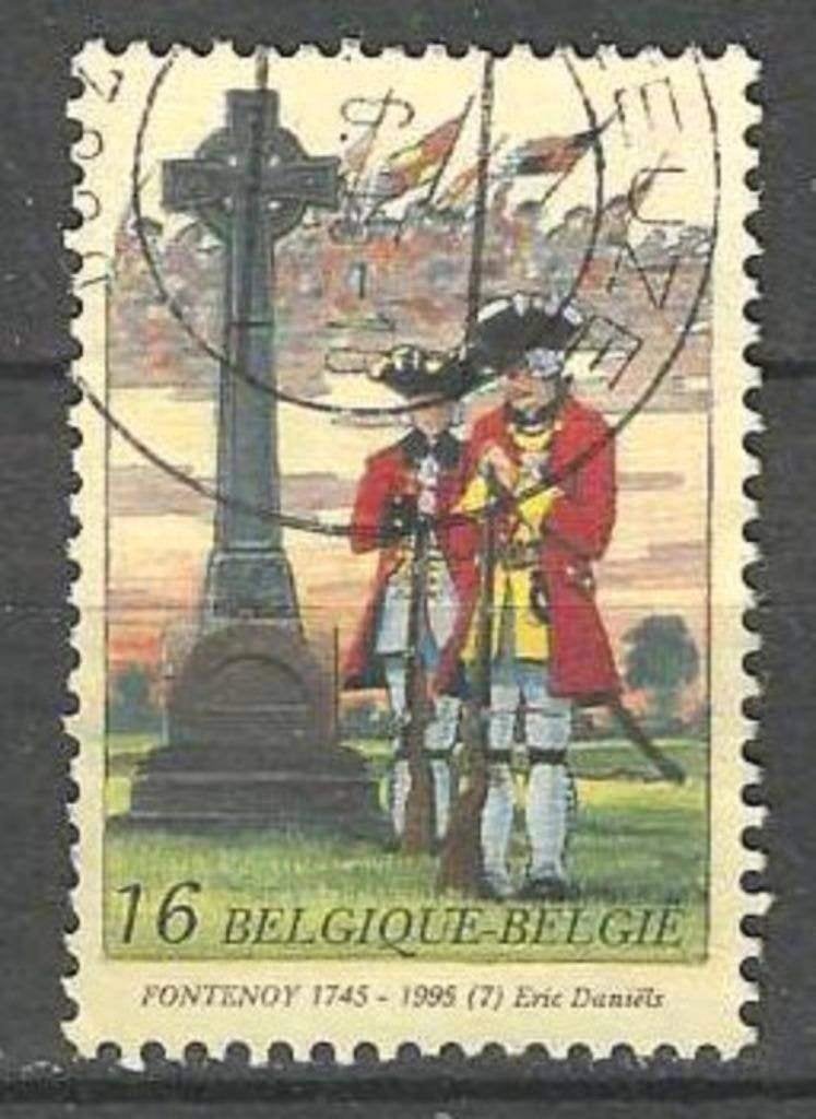 Belgique 1995 - Yvert 2599 /OBP 2600 - Bataille e Font (ST), Timbres & Monnaies, Envoi, Affranchi, Oblitéré