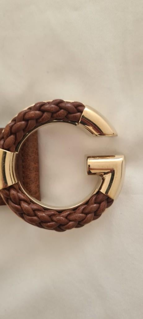 Ceinture Gucci - taille 80 - Authentique - Excellent état, Cuir véritable, Enlèvement ou Envoi, Comme neuf, 80 à 90 cm
