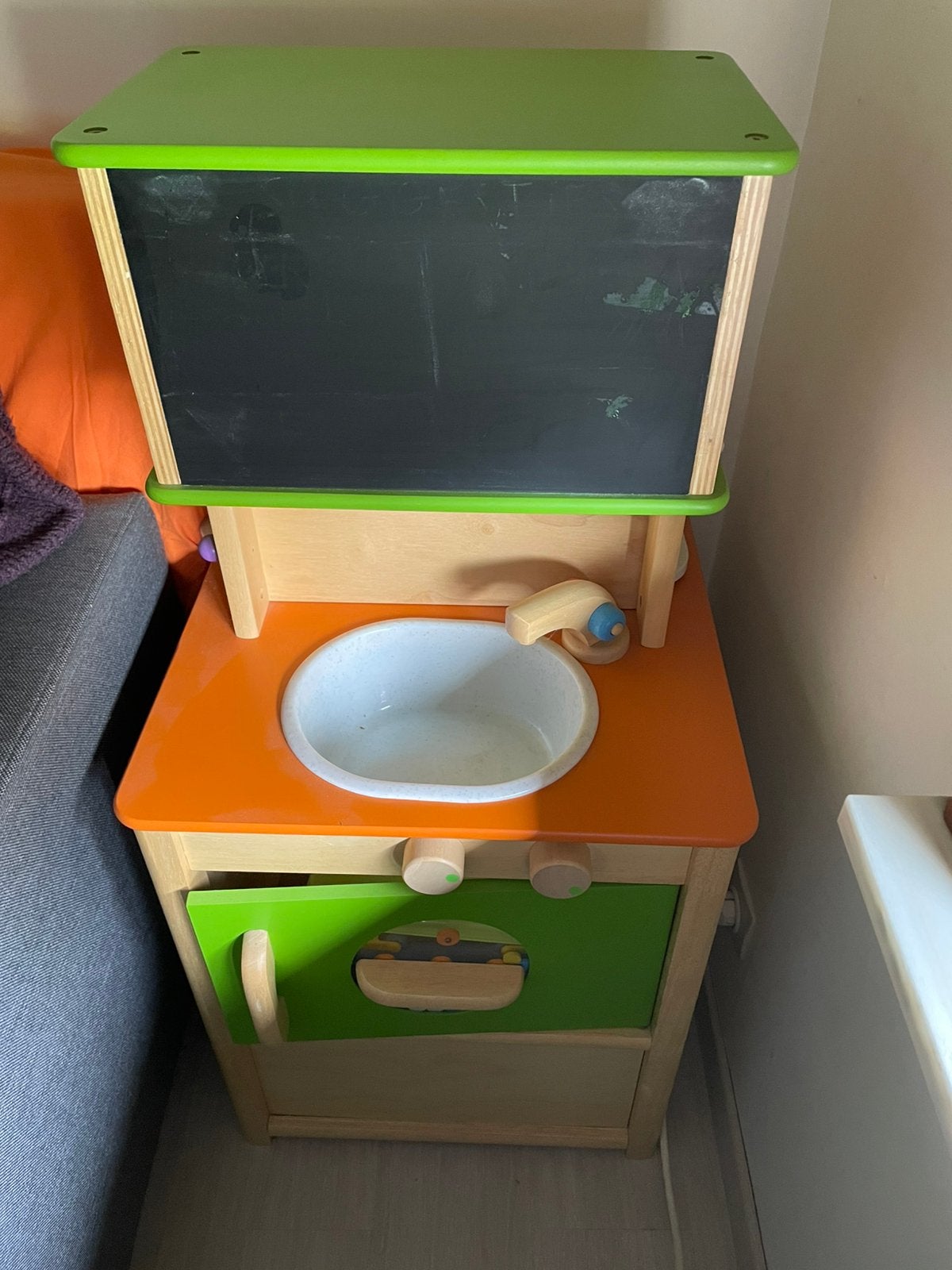 Speelkeuken hout, Ophalen, Zo goed als nieuw, Hout, Speelkeuken