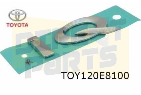 Toyota IQ embleem tekst ''IQ'' achterzijde Origineel!  75442, Autos : Pièces & Accessoires, Neuf, -, -, Toyota
