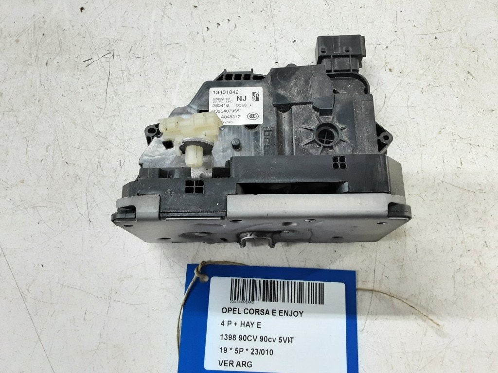 SERRURE DE PORTE ARRIÈRE GAUCHE Opel Corsa E (13431842), Arrière, Opel, Opel Automobile GmbH, Utilisé