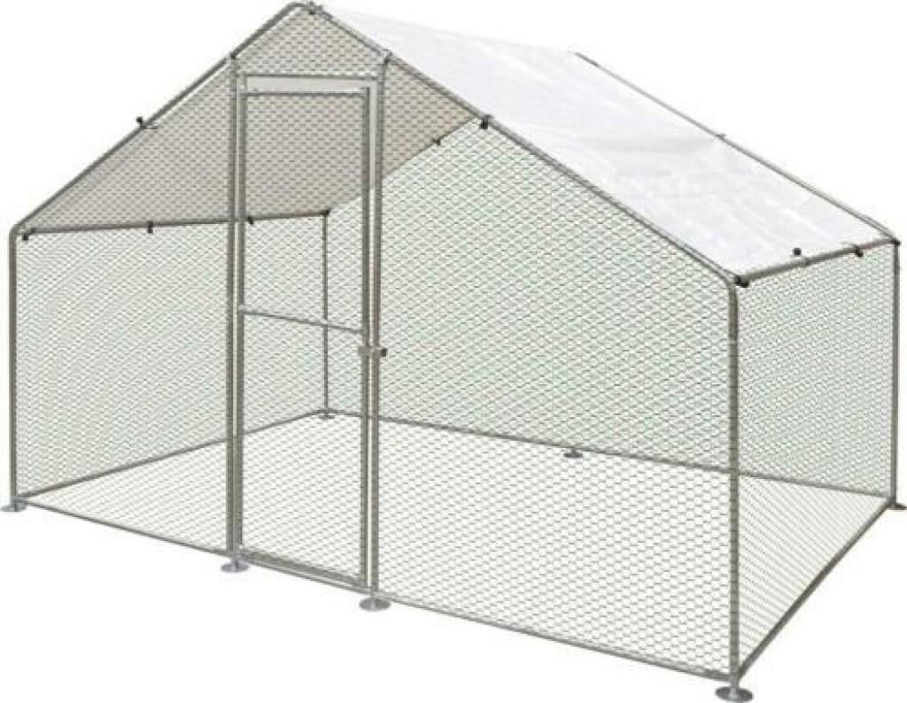 Metalen Kippenren 200x300x200 cm, Dieren en Toebehoren, Ophalen of Verzenden, Nieuw, Kippenhok of Kippenren