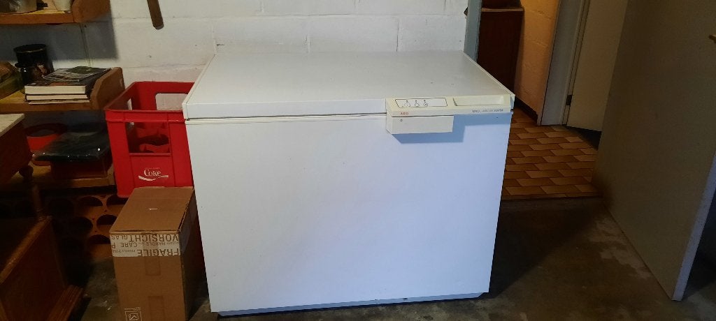 Congélateur bahut AEG, Electroménager, Congélateurs, Congélateur, 85 à 120 cm, Enlèvement, Utilisé
