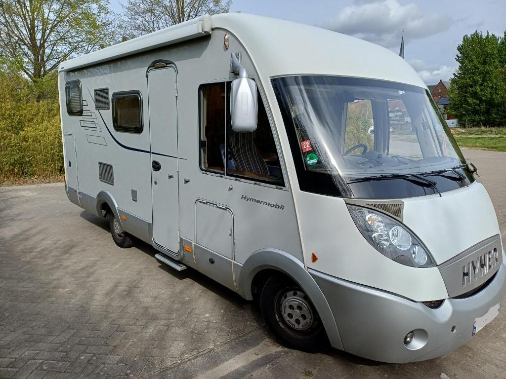Hymer 518 CL integraal camper te koop, Integraal, Ringverwarming, Fiat, Luifel