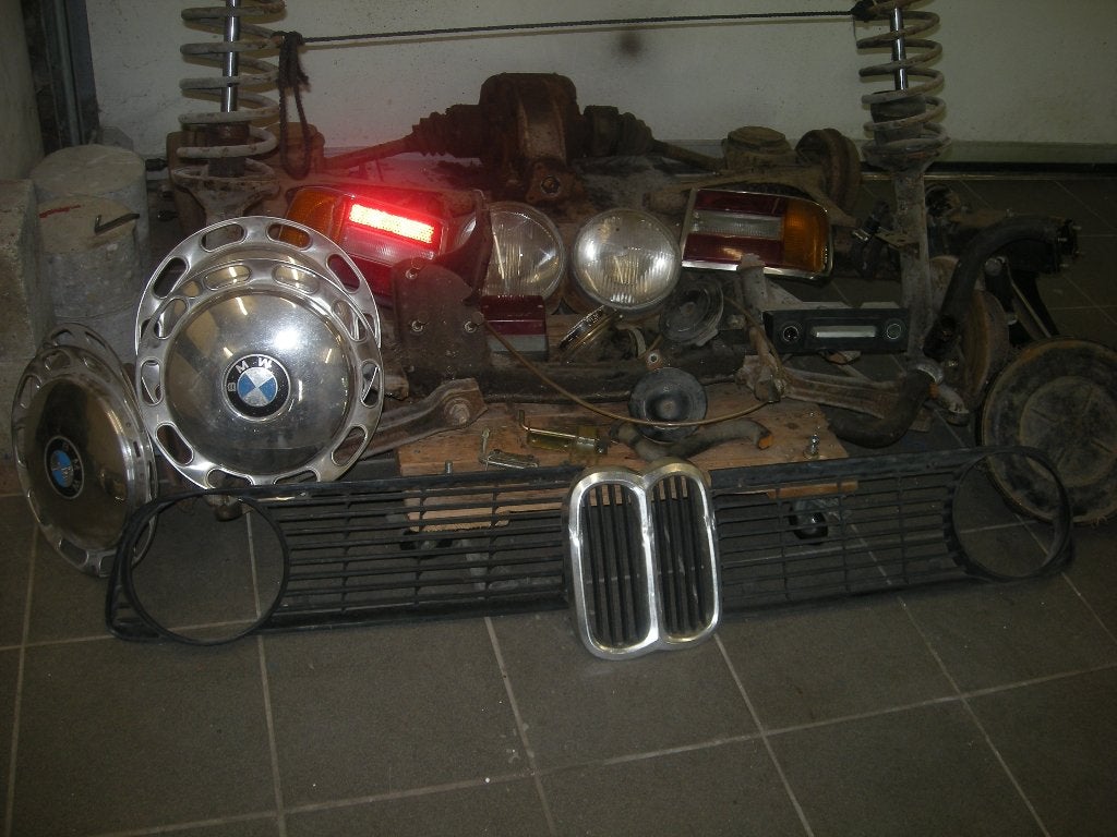 BMW E10 onderdelen, Enlèvement, BMW