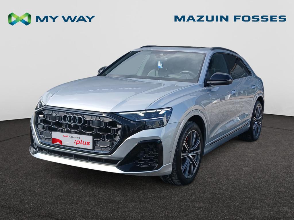 Audi Q8 SUV e-hybrid (PHEV) Q8 SUV e-hybrid 60 TFSI e Quattr, Auto's, Automaat, Q8, Hybride Elektrisch/Benzine, https://public.car-pass.be/vhr/01e428db-c4a5-4881-ba1a-c4b689a7f6a1